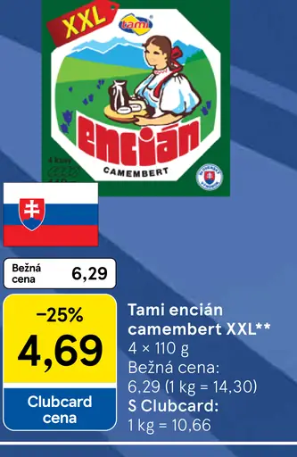 Tami encián camembert XXL