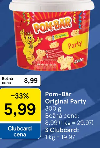Pom-Bär Original Party zemiakové snacky