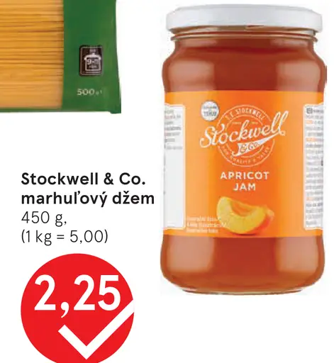 Stockwell & Co. marhuľový džem