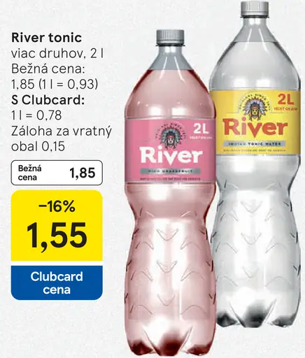 River tonik nealkoholický nápoj