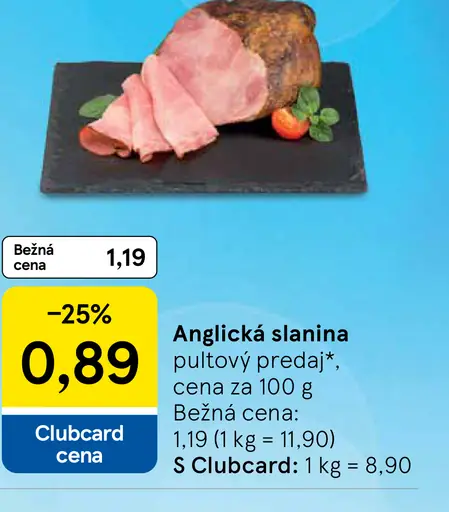 Anglická slanina