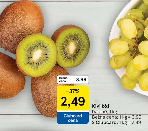 Kivi košík balené