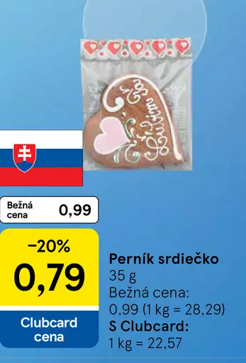 Perník srdiečko