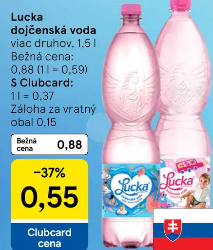 Lucka dojčenská voda