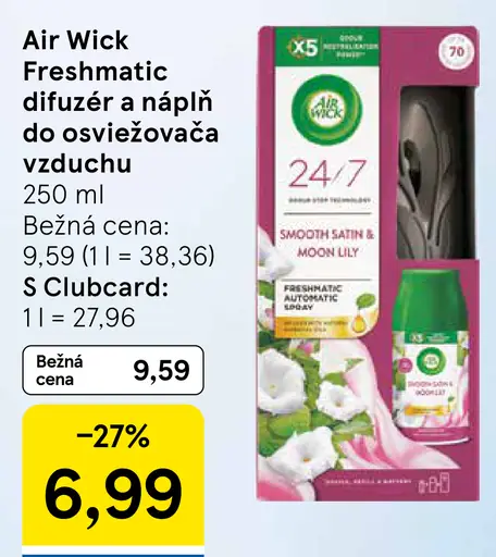 Air Wick Freshmatic difuzér a náplň do osviežovača vzduchu