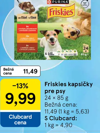Friskies kapsičky pre psy