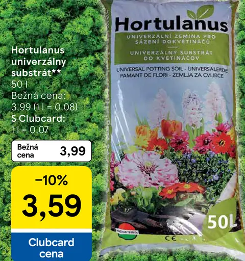Hortulanus univerzálny substrát
