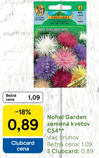 Nohel Garden semená kvetov