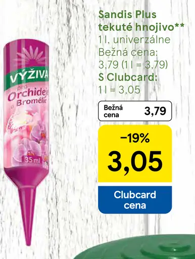 Sandis Plus tekuté hnojivo univerzálne