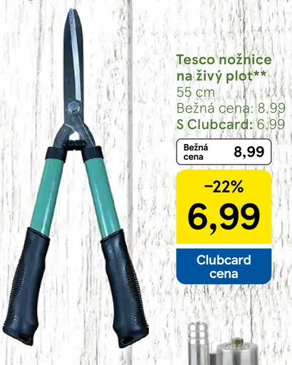 Tesco nožnice na živý plot 55 cm