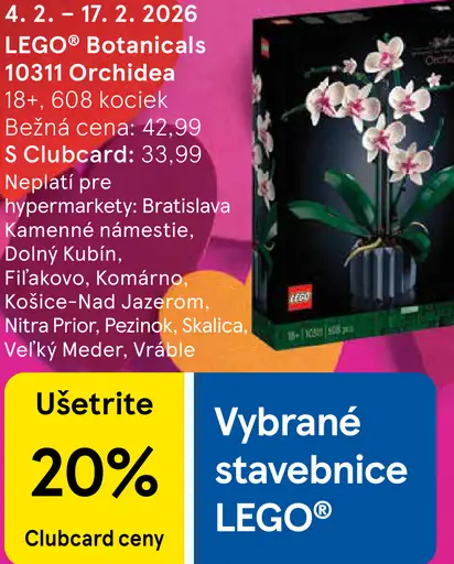 LEGO Botanicals Orchidea