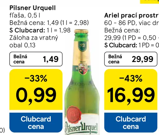 Pilsner Urquell plechovka