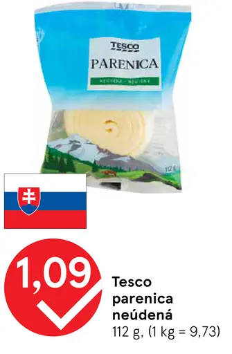 Tesco parenica neúdená