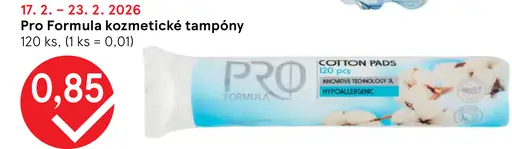 Pro Formula kozmetické tampóny
