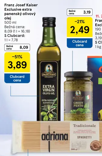Franz Josef Kaiser Exclusive Extra panenský olivový olej
