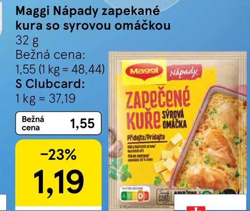 MAGGI Nápady Zapekané kura so syrovou omáčkou
