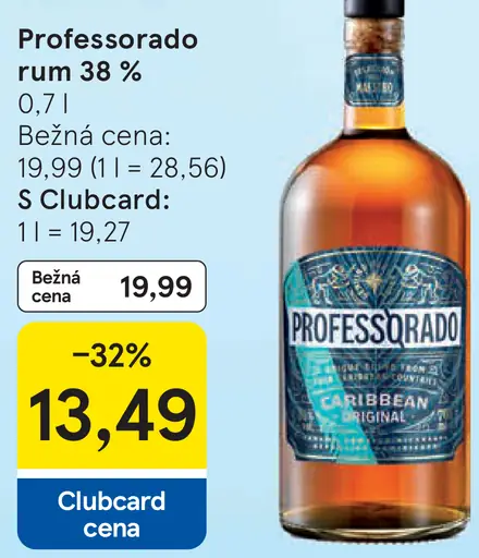Professorado rum 38 %