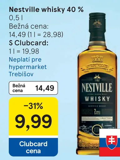Nestville whisky 40 %