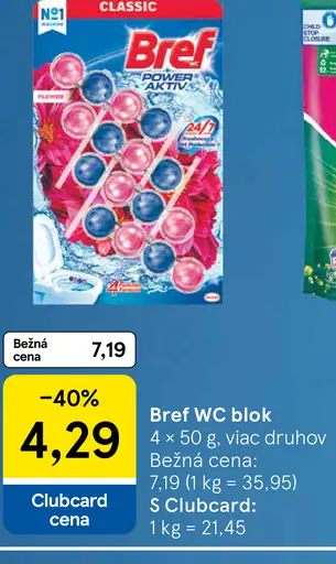 Bref WC blok