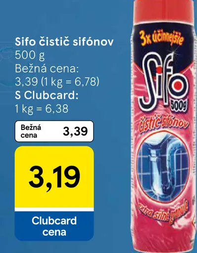 Sifo čistič sifónov