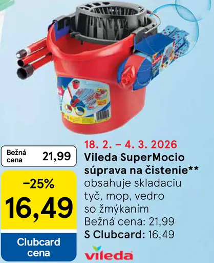 Vileda SuperMocio súprava na čistenie