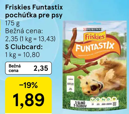 Friskies Funtastix krmivo pre psov