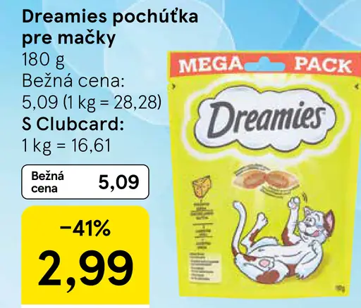 Dreamies pochúťka pre mačky