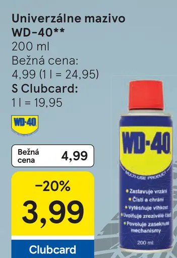 WD-40 Univerzálne mazivo