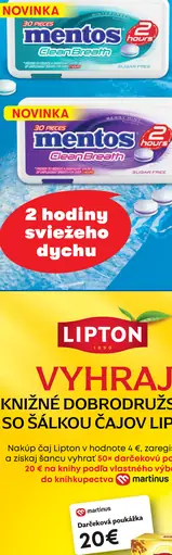 Mentos Clean Breath žuvačky