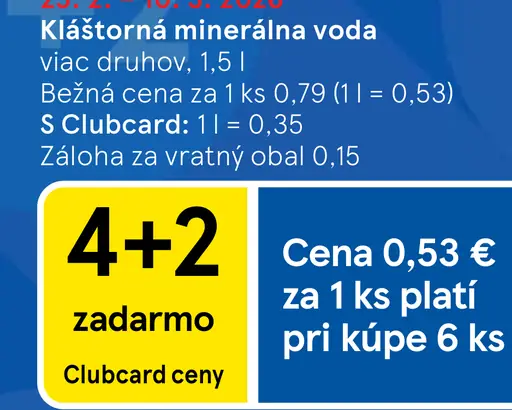 Kláštorná minerálna voda