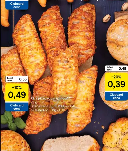 XL s pizzovou náplňou