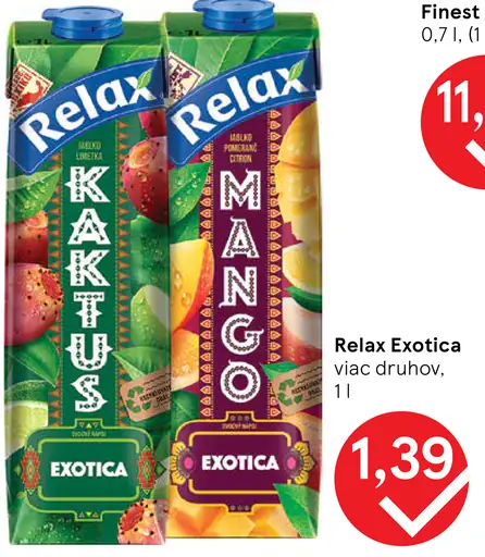Relax Exotica Kaktus nápoj
