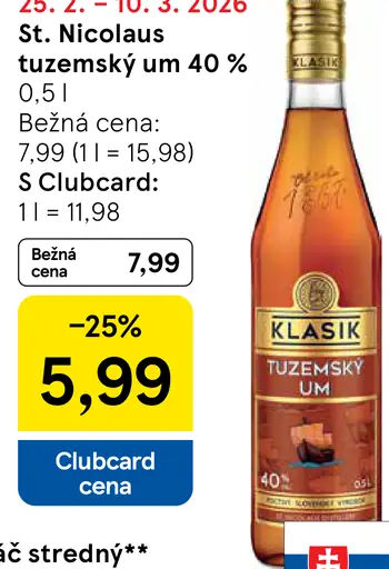 St. Nicolaus Tuzemský um 40%