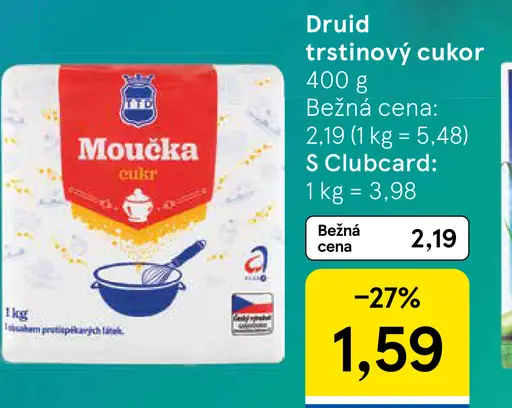 Druid trstinový cukor prírodný