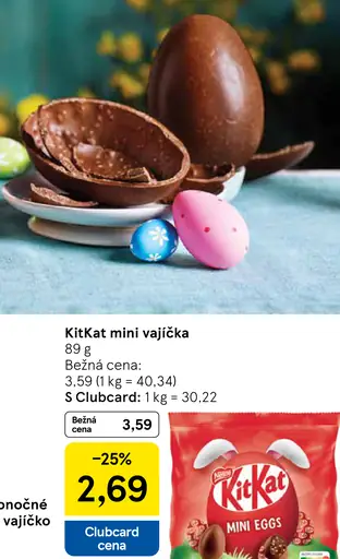 KITKAT mini vajíčka