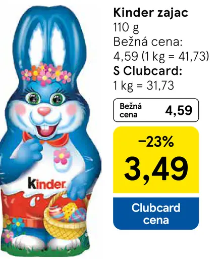 Kinder zajac