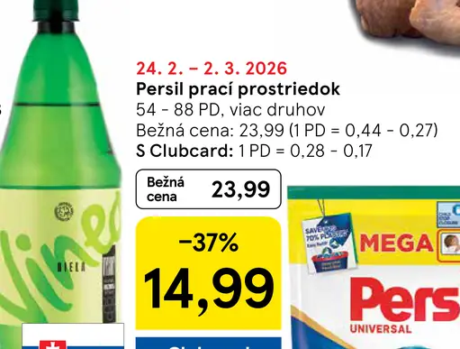 Persil prací prostriedok viac druhov