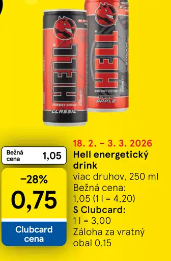 Hell energetický drink