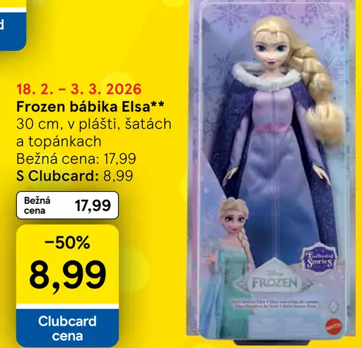 Frozen bábika Elsa