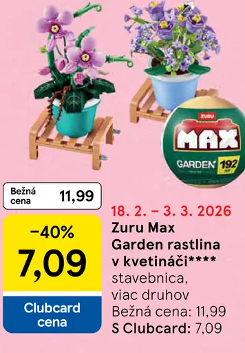 Zuru Max Garden rastlina v kvetináči