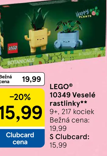 LEGO Veselé rastlinky