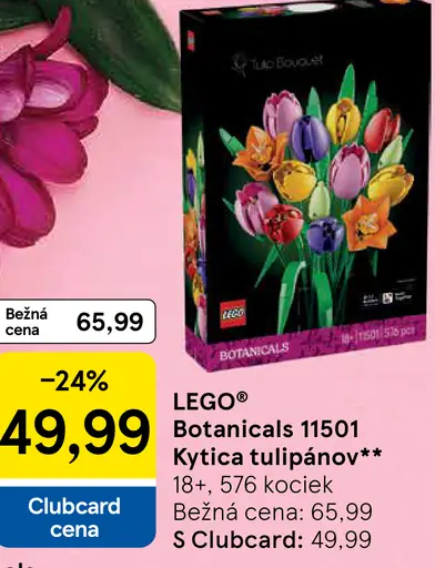 LEGO Botanicals Kytica tulipánov