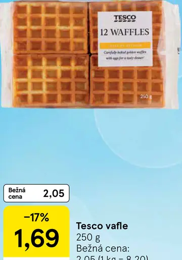 Tesco vafle