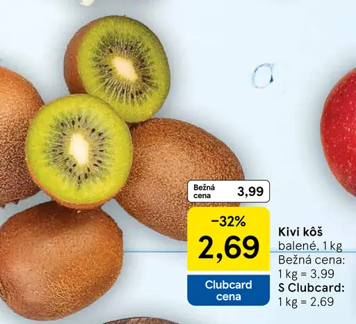 Kivi košík balené