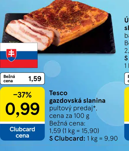Tesco Gazdovská slanina