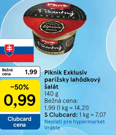 Piknik Exklusiv Parížsky lahôdkový šalát