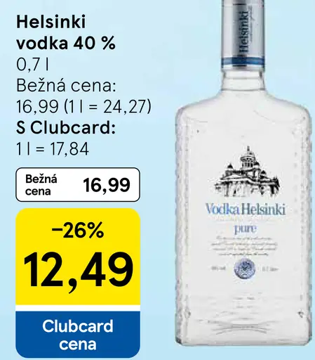 Helsinki Pure vodka 40%