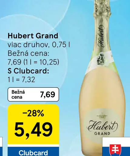 Hubert Grand šumivé víno