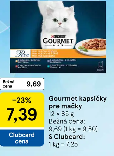 Gourmet kapsičky pre mačky Gold, rôzne druhy