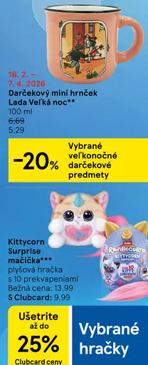 Lada Veľká noc darčekový mini hrnček